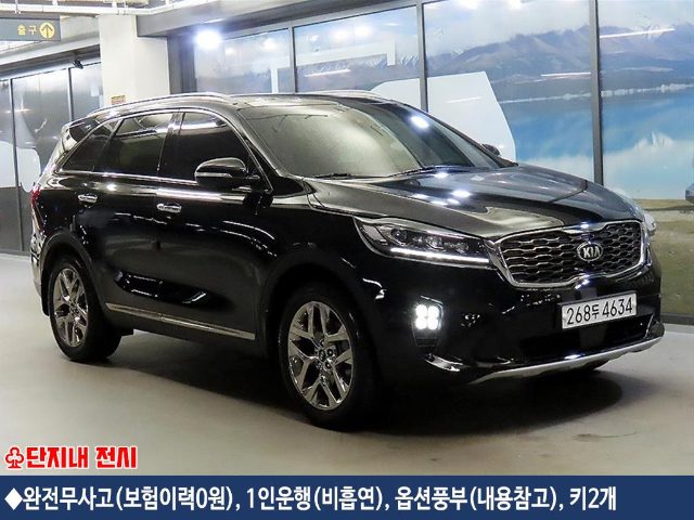 2019 Kia Sorento 디젤 2.2 2WD 마스터 스페셜