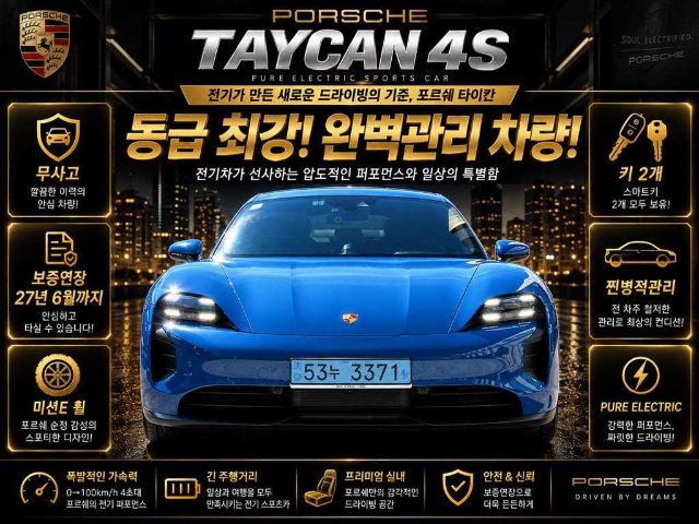 2021 Porsche Taycan 4S
