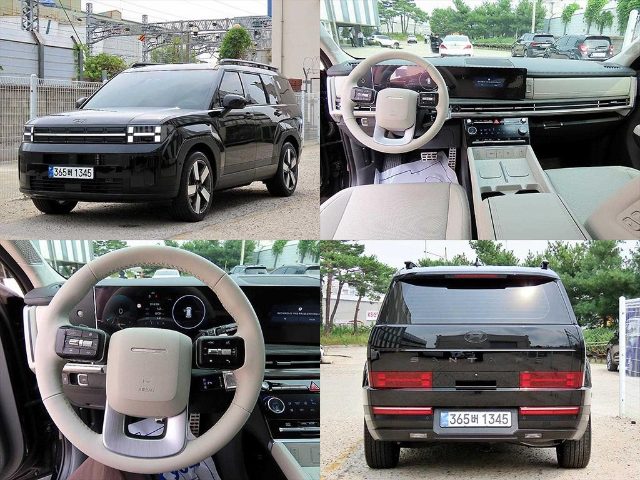 2025 Hyundai Santa Fe 하이브리드 MX5 1.6T 2WD H-픽 블랙 익스테리어