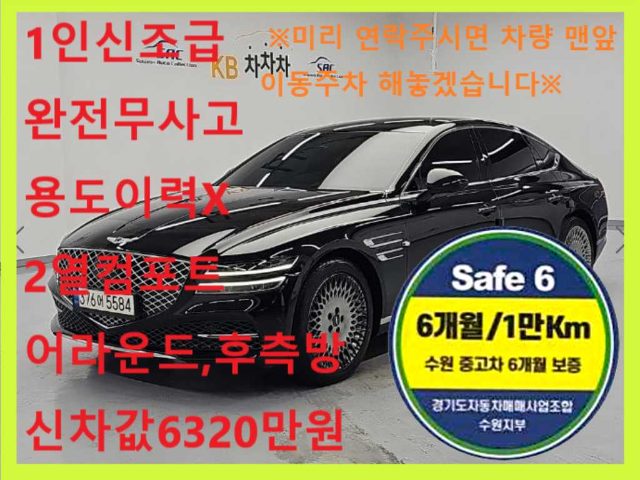 2020 Genesis G80 (RG3) 2.5 가솔린 터보 AWD 기본형