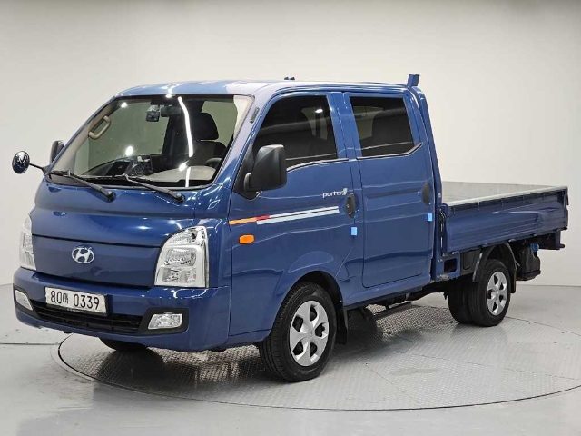 2021 Hyundai Porter 1.0톤/더블캡/초장축/ (CRDi) 스마트 카고