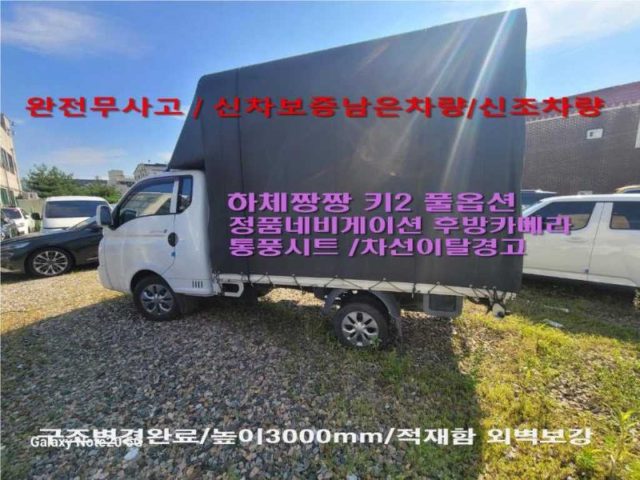 2024 Hyundai Porter (LPG) 1.0톤/슈퍼캡/초장축 프리미엄 카고