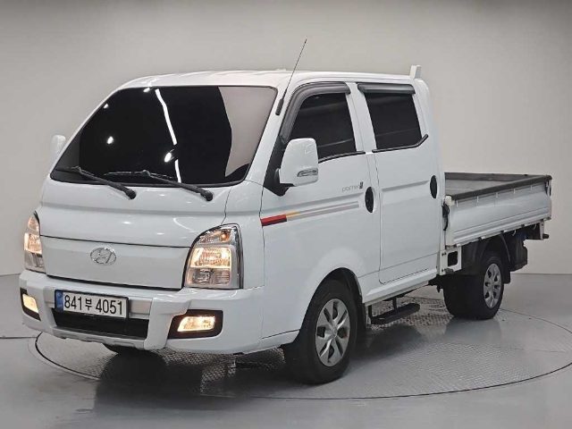 2022 Hyundai Porter 1.0톤/더블캡/초장축/ (CRDi) 프리미엄 카고