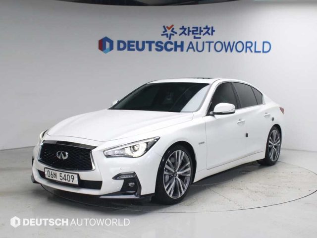 2017 Infiniti Q50 3.5 하이브리드 블루 스포츠