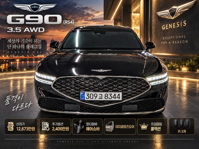 2022 Genesis G90 (RS4) 3.5T GDI AWD