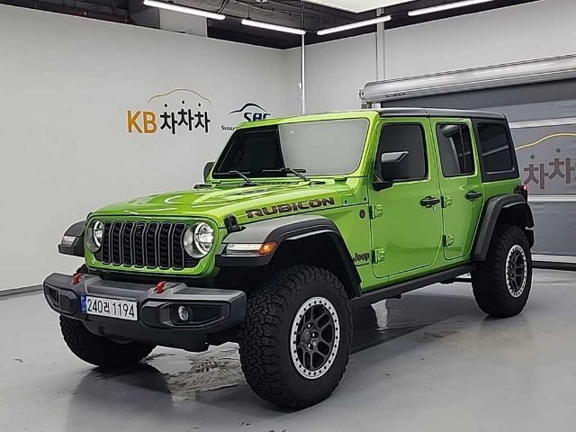 2025 Jeep Wrangler (JL) 2.0 루비콘 4도어 파워 탑