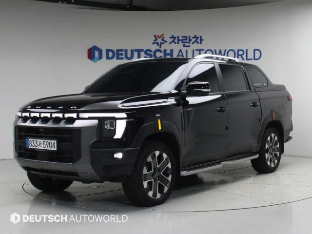 2026 KG Mobility Musso (Q300) 가솔린 M5 4WD