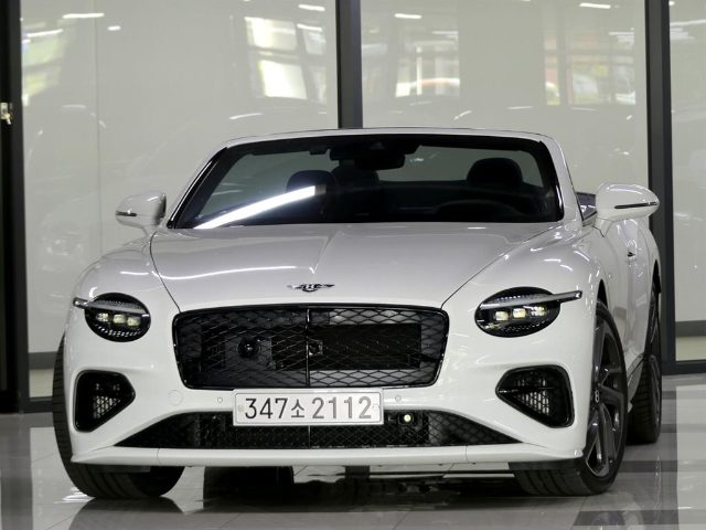 2025 Bentley Continental GT 4세대 4.0 V8 GTC 스피드
