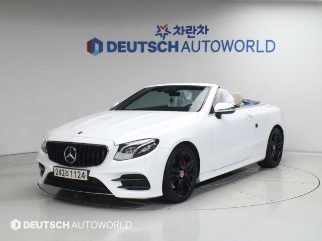 2018 Mercedes-Benz E-Class W213 E220d 카브리올레