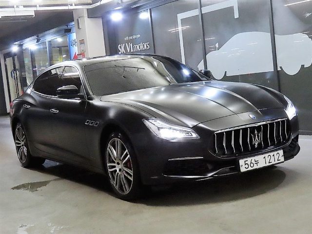 2019 Maserati Quattroporte S Q4 3.0 V6 그란루쏘
