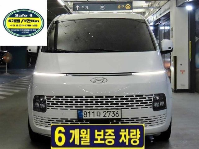 2022 Hyundai Staria 2WD 디젤 카고 모던 5인승