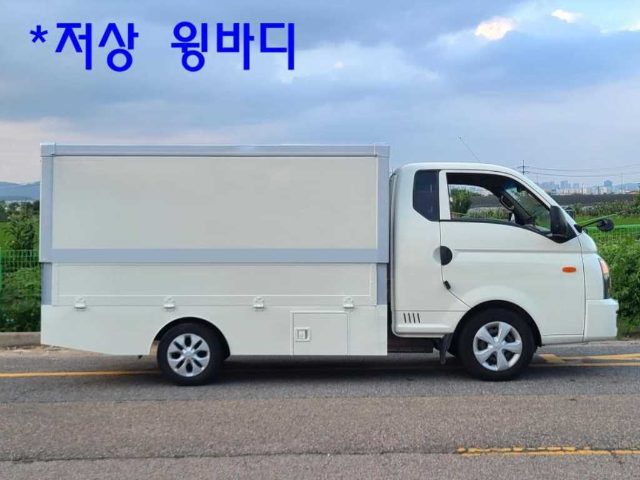 2019 Hyundai Porter 전동식 슈퍼캡 스타일 윙바디