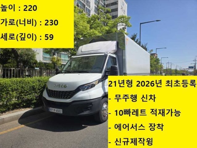 2026 Hyundai Mighty 윙바디 3.5톤