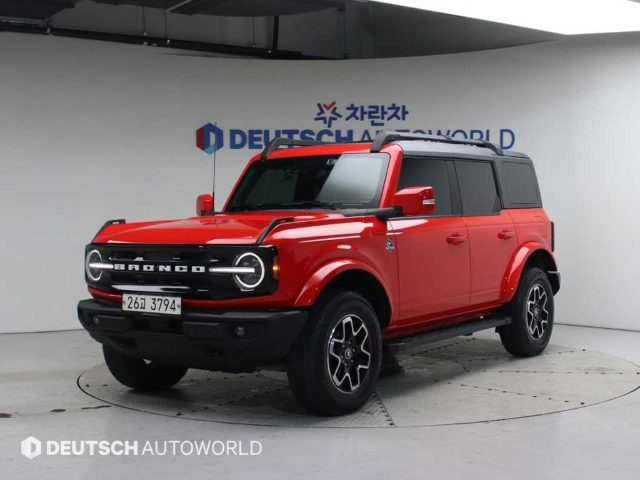 2023 Ford Bronco 6세대 2.7 아우터 뱅크스