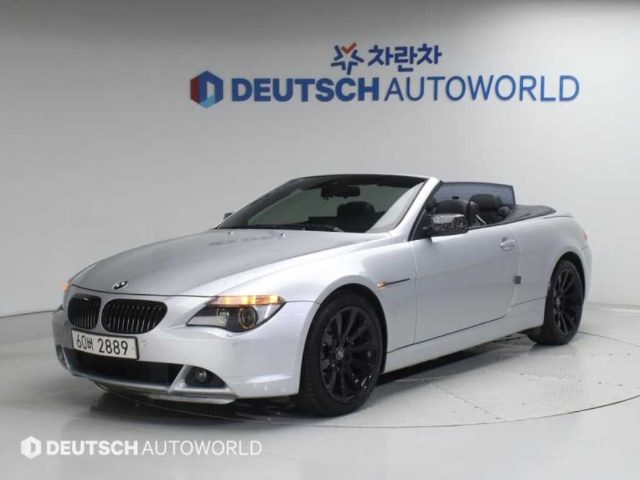 2007 BMW 6 Series (E63) 650 컨버터블
