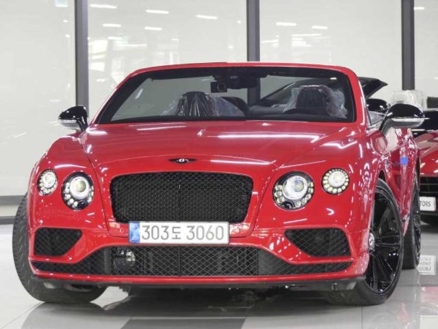 2019 Bentley Continental GT 2세대 6.0 GTC 스피드
