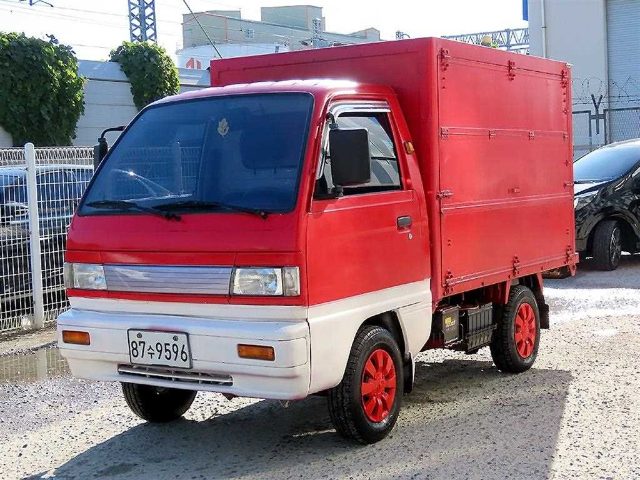 2015 Daewoo Labo 롱카고 접이식탑차