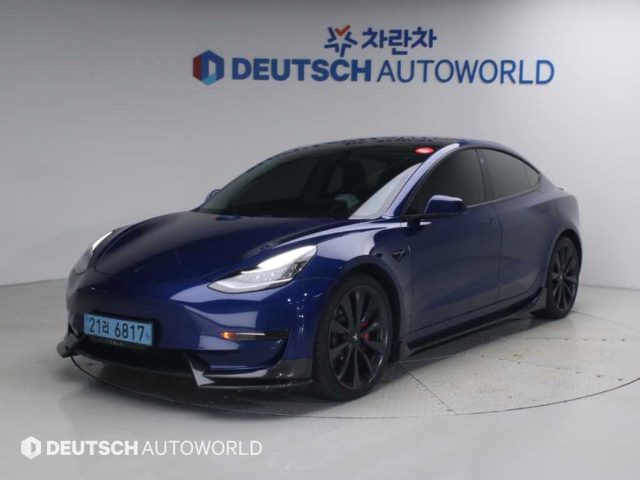2020 Tesla Model 3 퍼포먼스