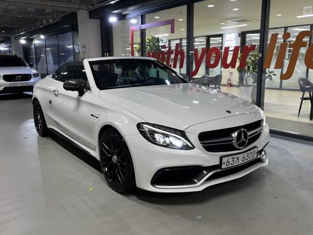 2017 Mercedes-Benz C-Class W205 C63 AMG 카브레올레