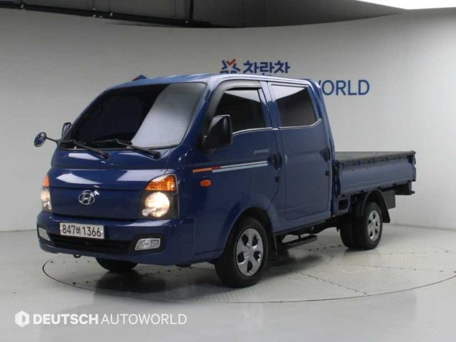 2018 Hyundai Porter 1.0톤/더블캡/초장축/ (CRDi) 스마트 카고